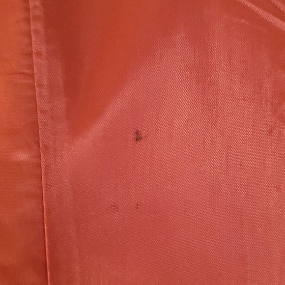 Badgley Mischka Orange silk sheath dress - Picture 10 of 10